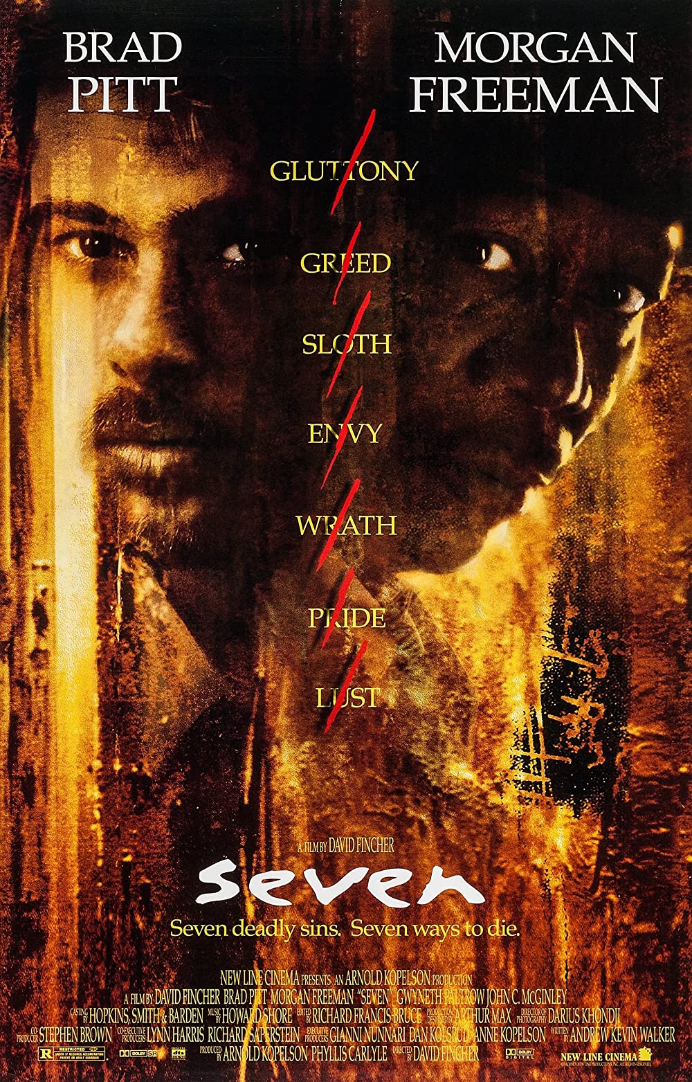 ดูหนังออนไลน์ฟรี Seven (1995) เซเว่น เจ็ดข้อต้องฆ่า [ซับไทย]